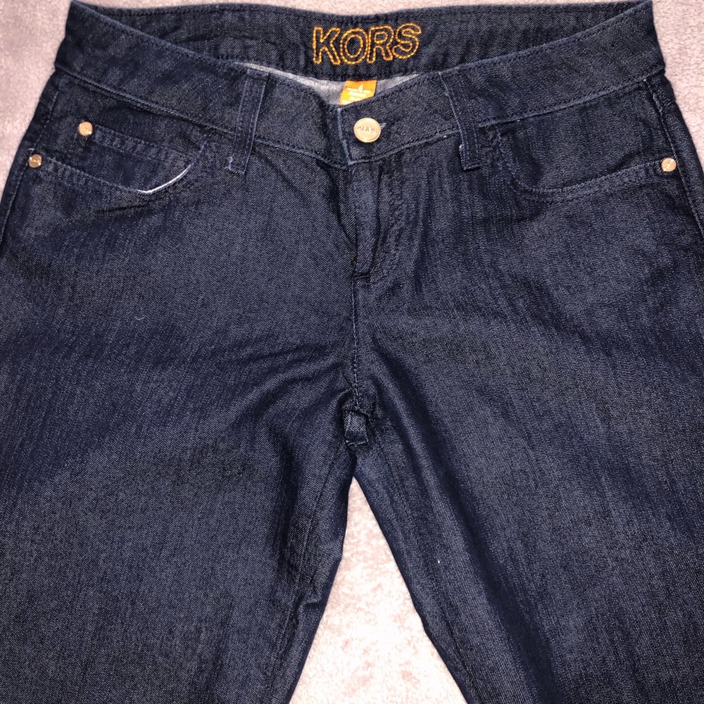 Michael Kors Wide Leg Denim Pants
